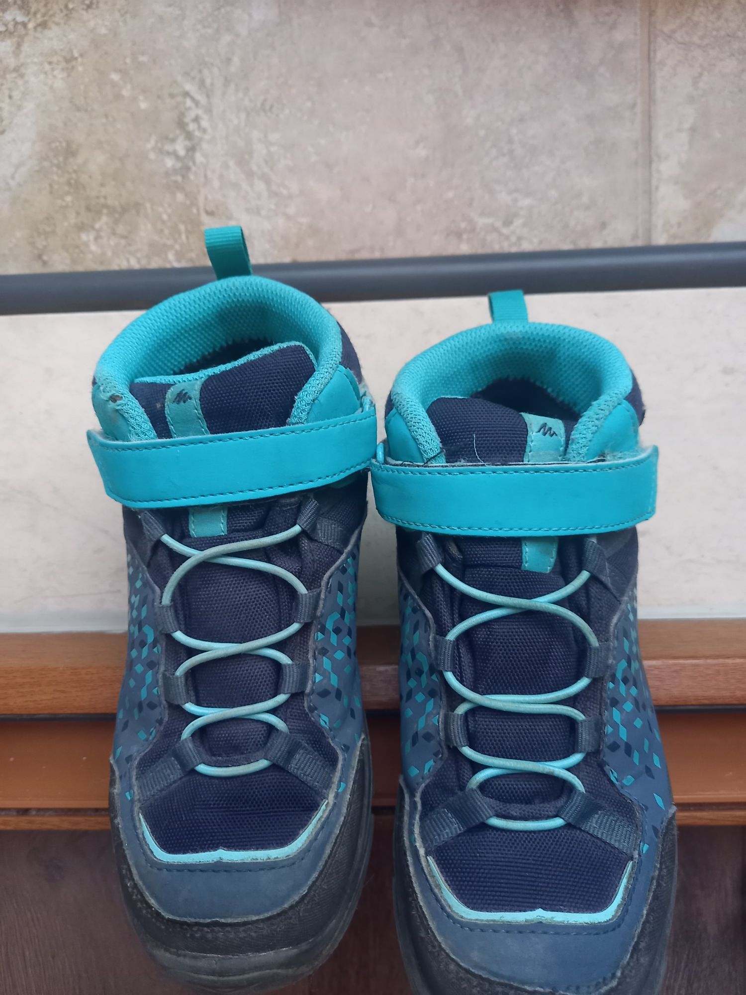 2 чифта Боти+аква обувки quechua 32 33 непромокаеми детски