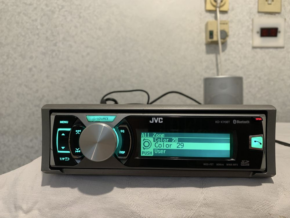 Авто радио JVC Bluetooth