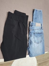 Calvin Klein дънки оригинални лот кожен панталон потници