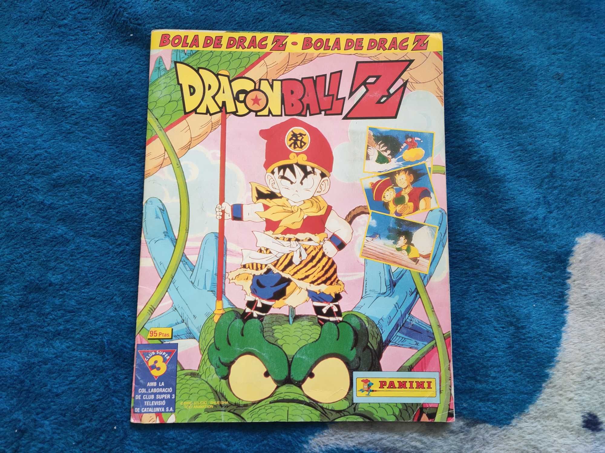 Album Dragon Ball Z Panini COMPLET (1991)