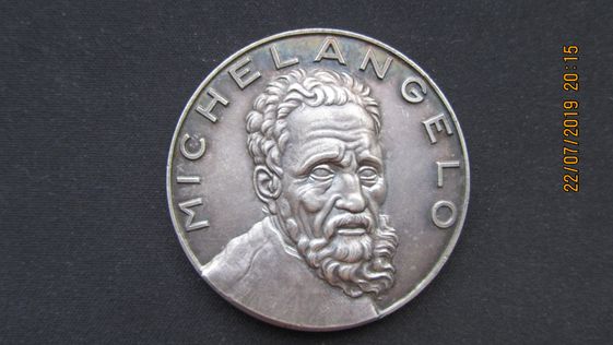 Medalii - DaVinci Dante Michelangelo