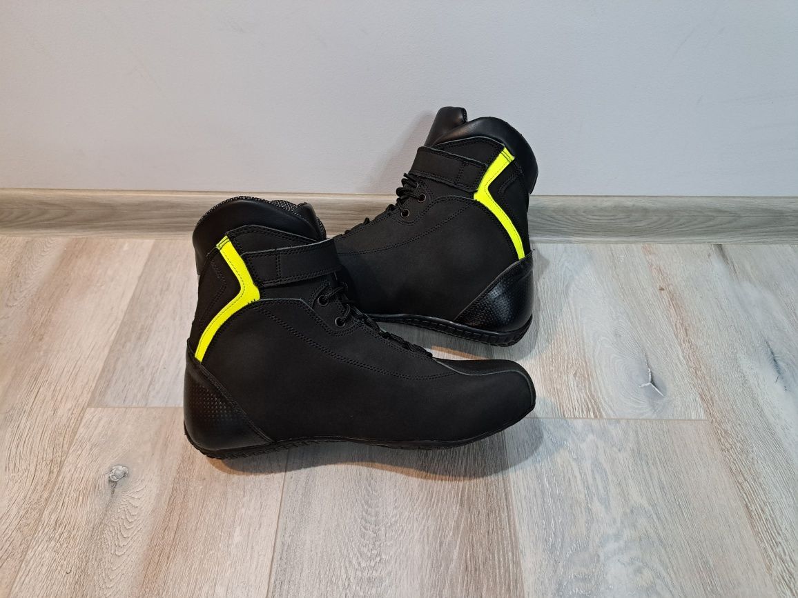 Ghete moto SM Seven Black-Neon mărimea 40, 41, 42, 43, 44 Noi!