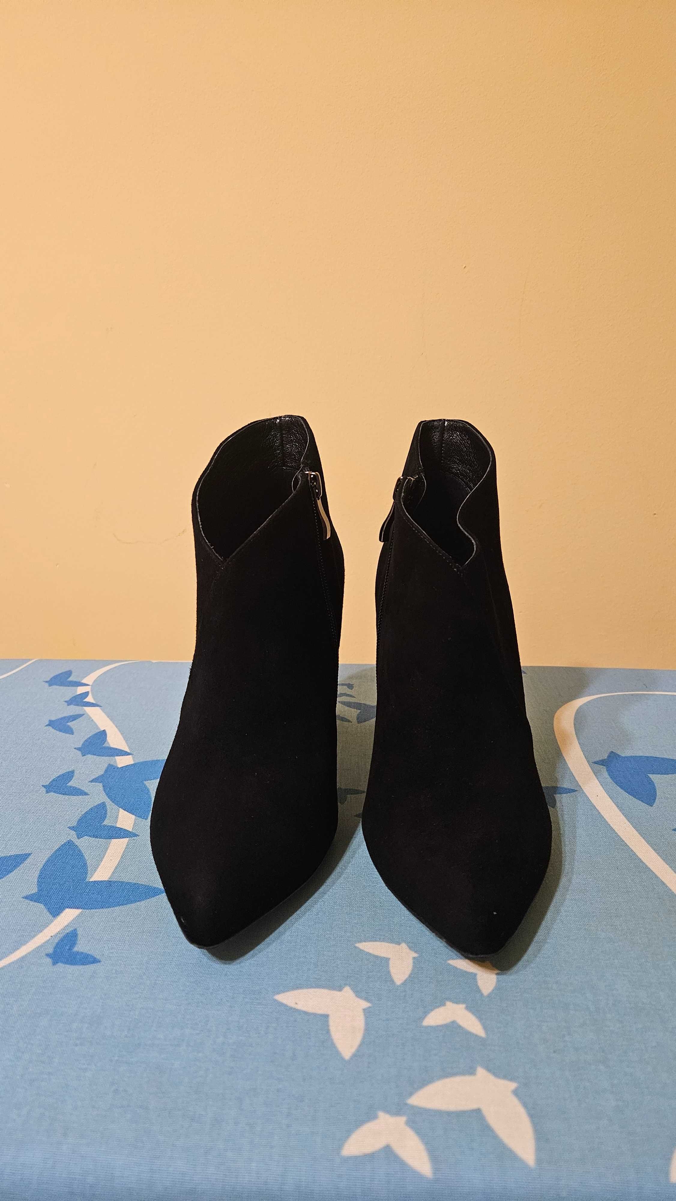 Botine elegante negre