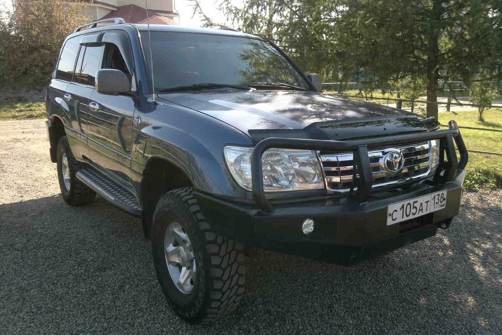 Пороги РИФ силовые Toyota Land Cruiser 80/105