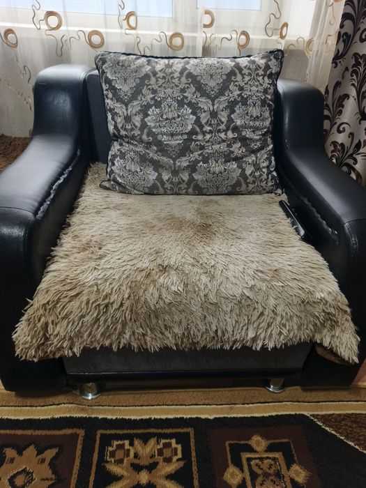 Угловой диван с креслом