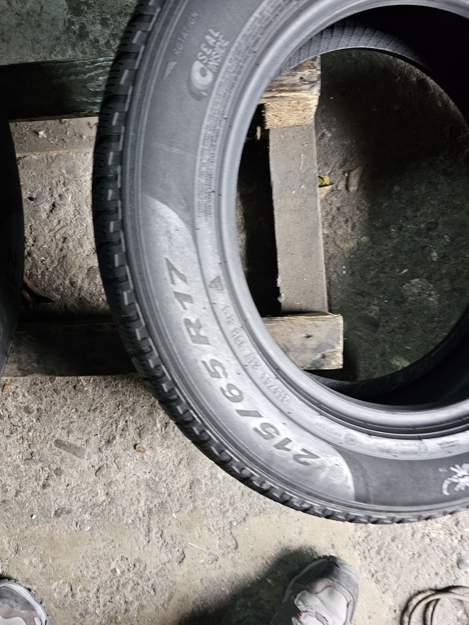 4 anvelope iarna 215 65 17 Pirelli 6.5mm