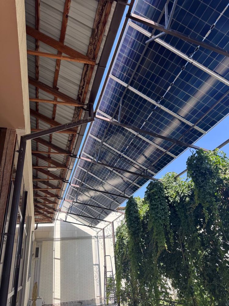 Quyosh paneli o’rnatamiz (X-Solar)