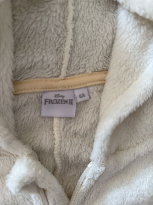 Salopeta/Pijama pufoasa Elsa Frozen 6ani