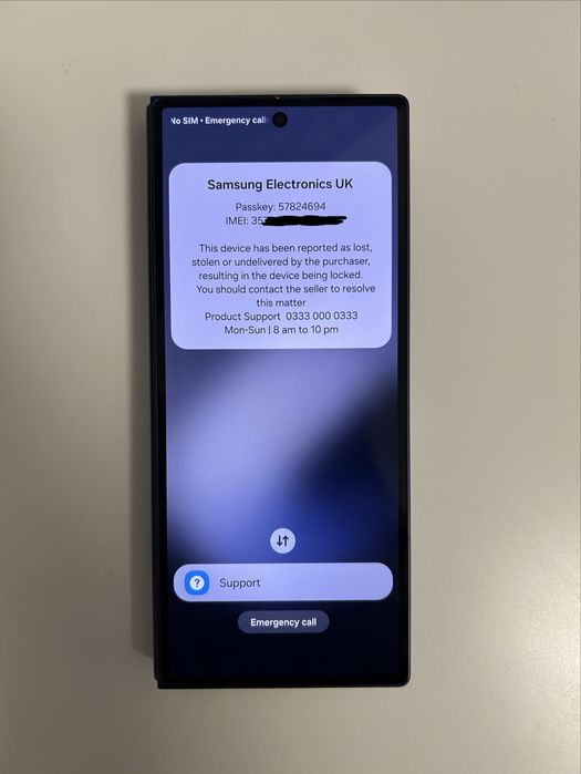 Z Fold 6 512GB Син