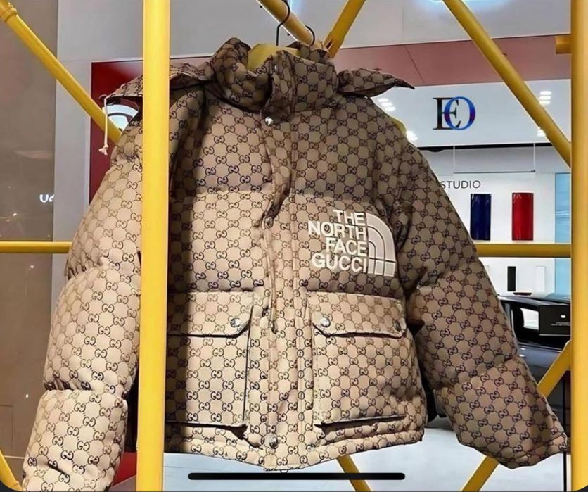 Geaca gucci the north face