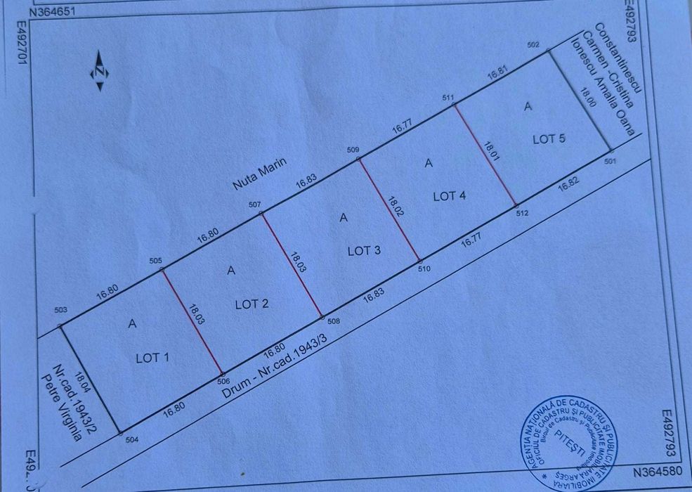 Vând teren construcție casă