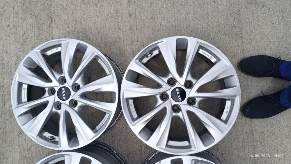 Jante aliaj OXXO 17” cu senzori presiune TPMS – 4 bucăți,