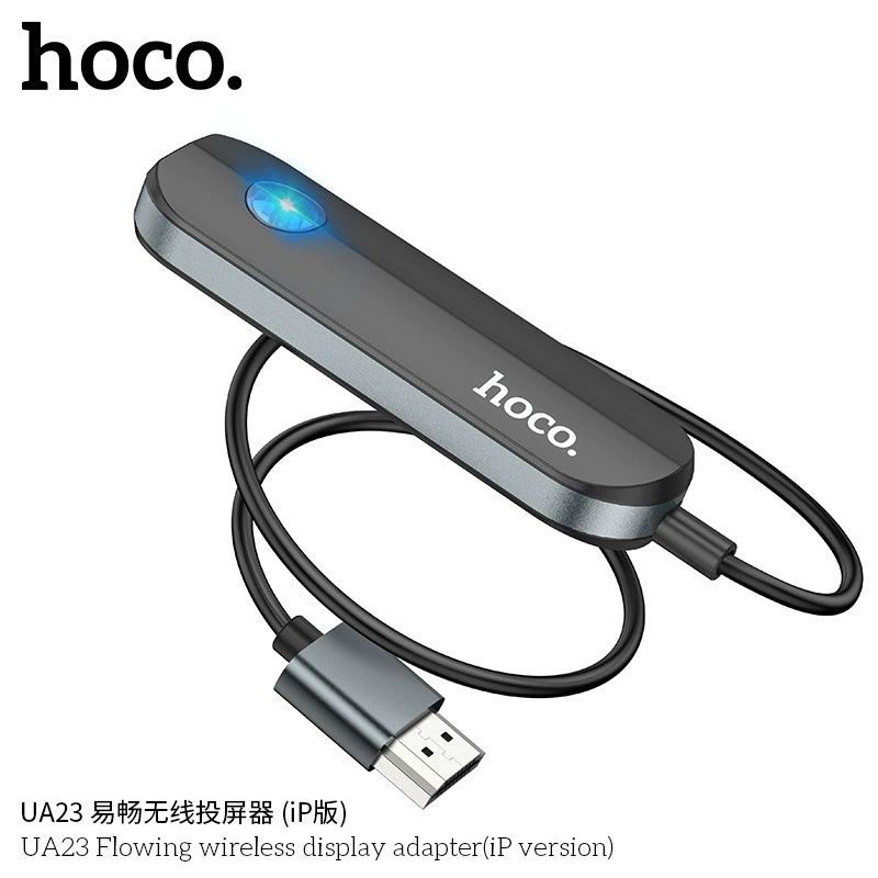 Hoco UA23 Беспроводное Трансляция 4K 30Hz wireless display adapter iP