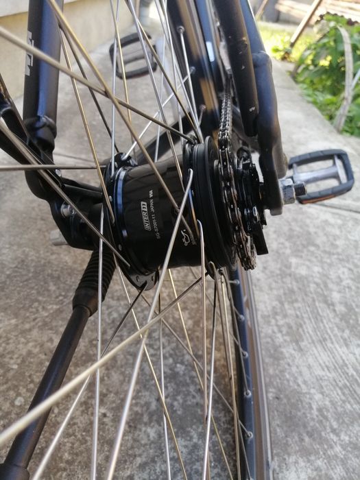 Trekking ktm pe 28 hidraulica 11 viteze în butuc