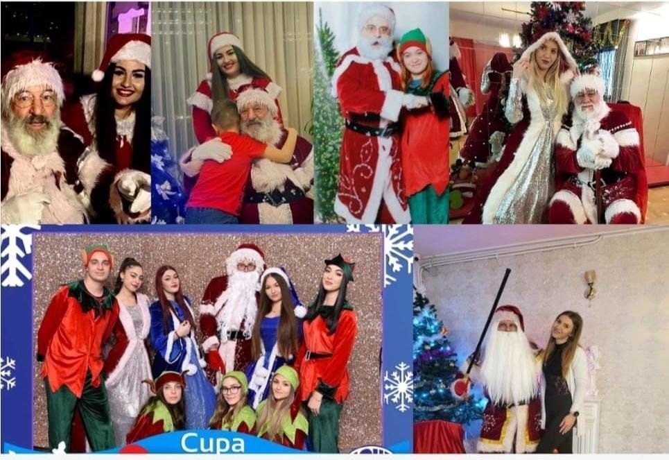 Închiriere Moș Crăciun cu barba naturală sau artificială de la 300 lei