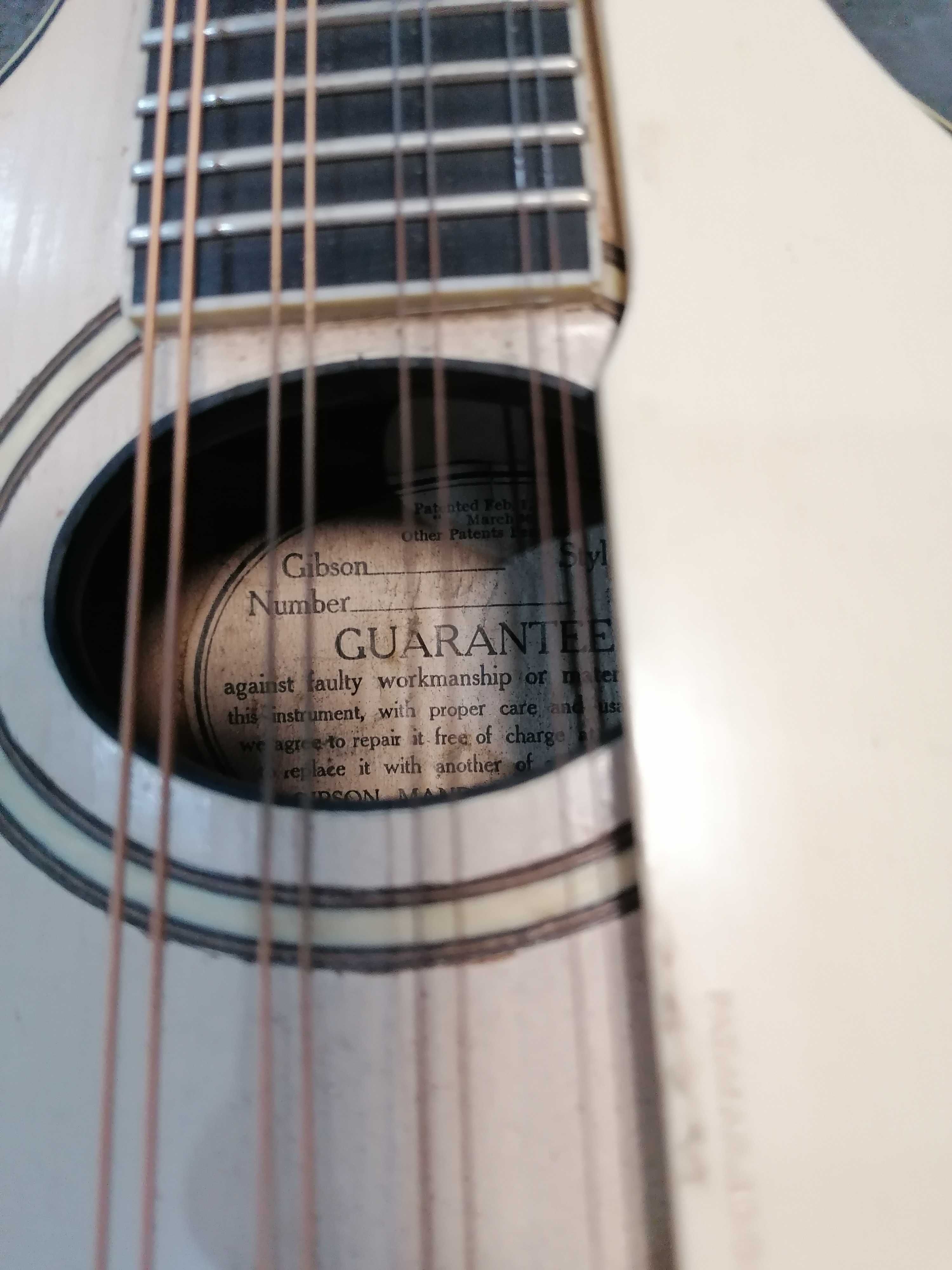 1911 Gibson A3 mandolina chitara cu hard case SCHIMB