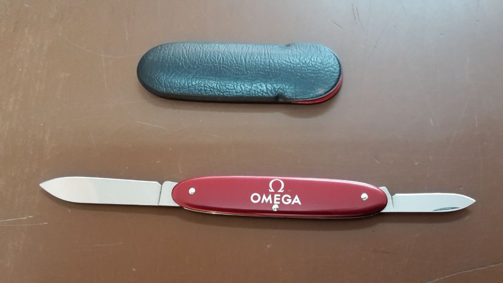 OMEGA-VICTORINOX-Джобно ножче-Колекционерско