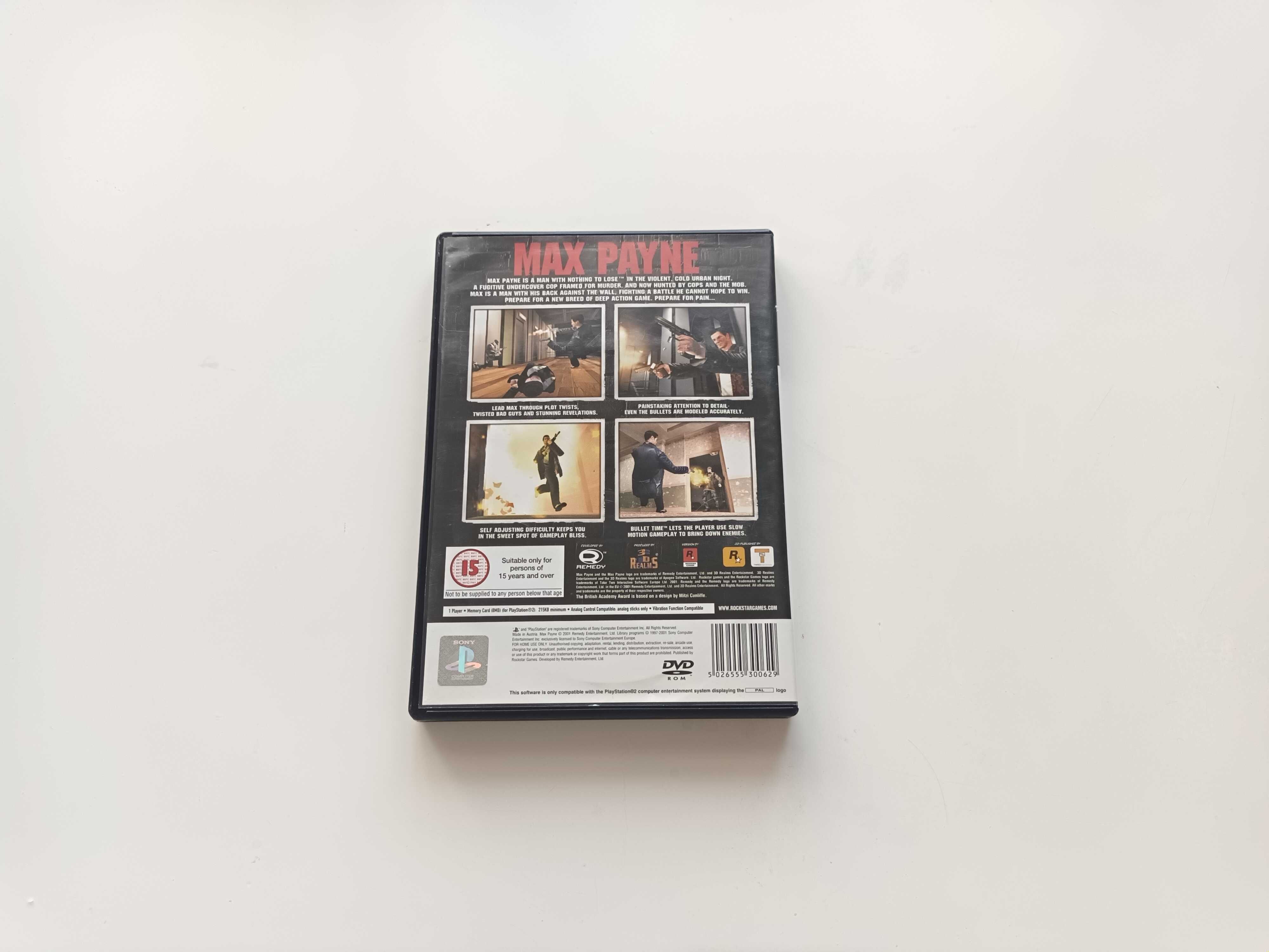 Max Payne Playstation 2 PS2