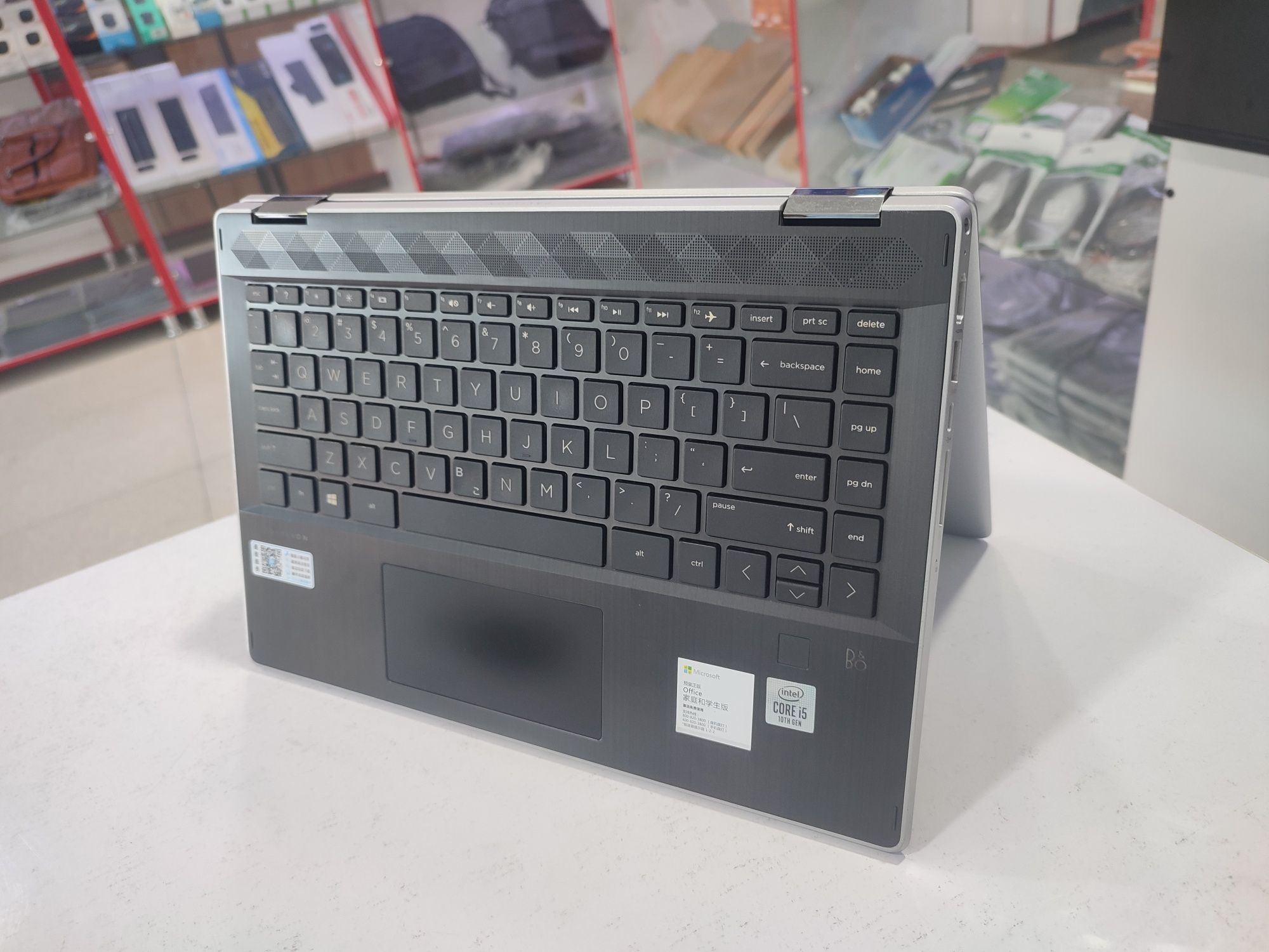 HP pavilion x360 sensorlik atpechatka bor