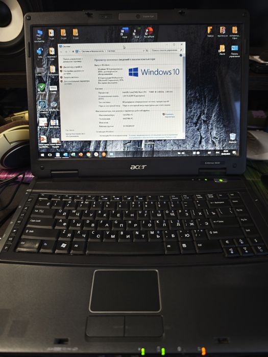 Ноутбук 15" Ssd Windows 10 рабочий