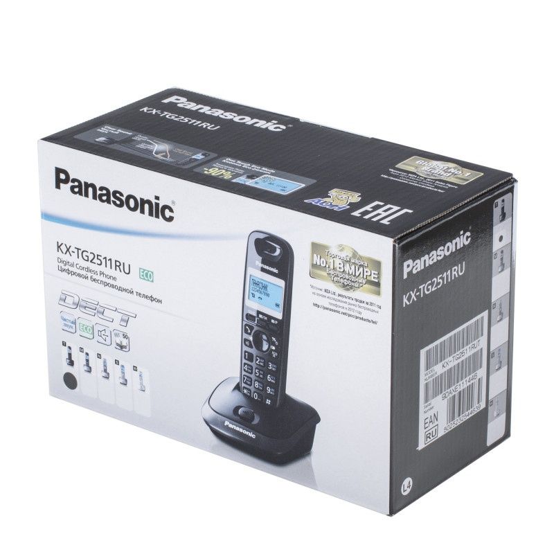 Радиотелефон Panasonic KX-TG2511 официальная гарантия