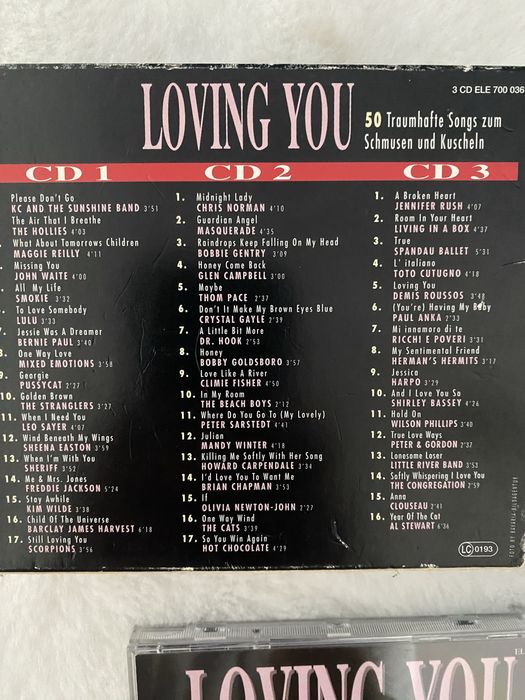 Loving you - 3 Cd box