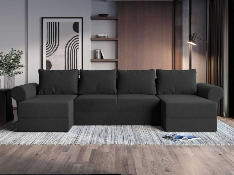 Coltar U Extensibil Bonito gri antracit - Transport Gratuit