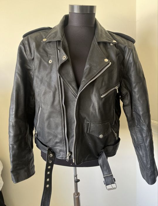 Geaca motor , piele , impecabila