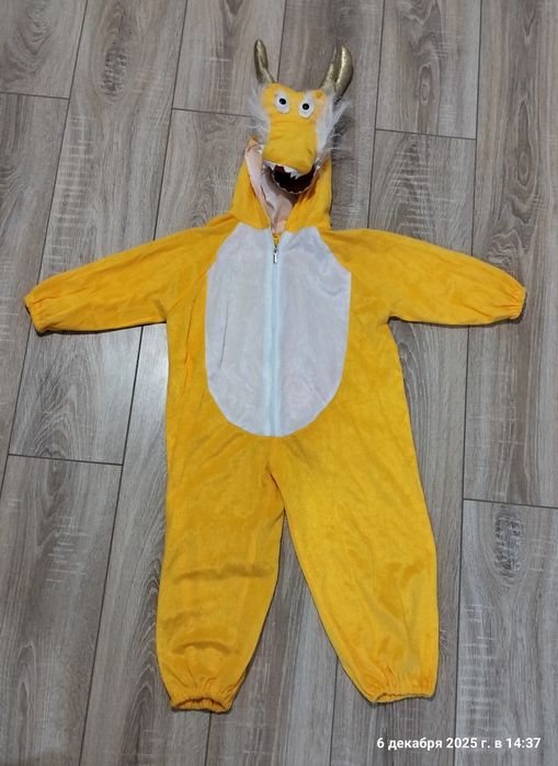 Костюм Дракончика. Новый год. Для мальчиков 2–6 лет.