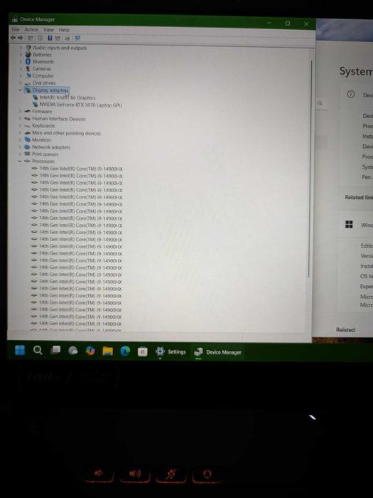 Laptop gaming ASUS TUF Core i9 14900HX | 32GB RAM | RTX 5070 | 2TB SSD