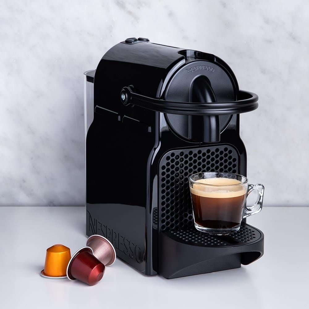 Капсульная кофемашина Delonghi Nespresso Inissia, 14 капсулы в подарок