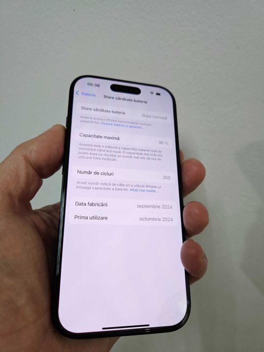 Iphone 16 Pro, 512 Gb, neverlock, impecabil, Garantie.