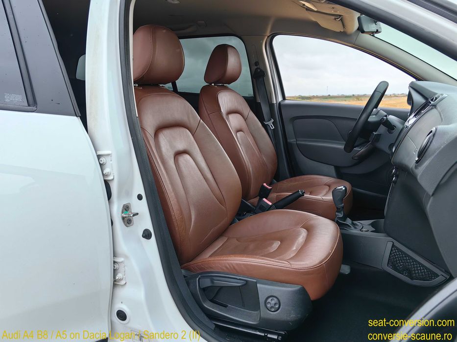 Sistem adaptare scaune de Audi A4 B8 pe Logan Duster Sandero
