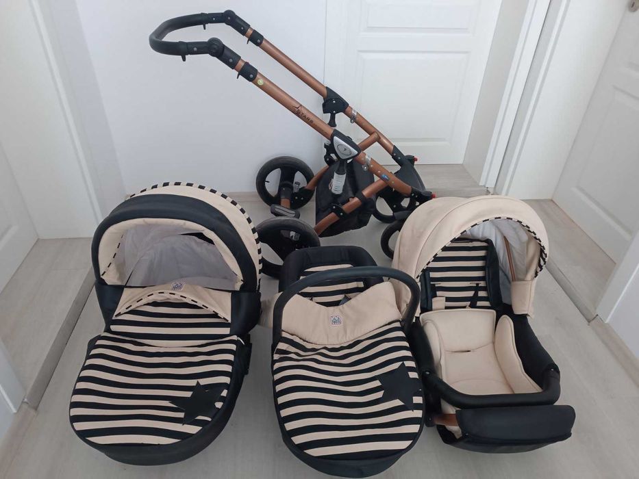 Бебешка количка 3в1 Dada Paradiso