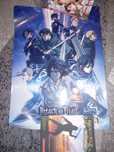 postere + manga attack on titan/jujutsu kaisen anime