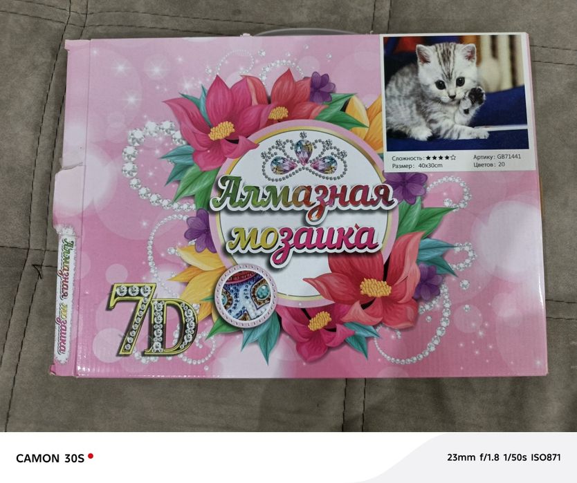 Картина из алмазных страз