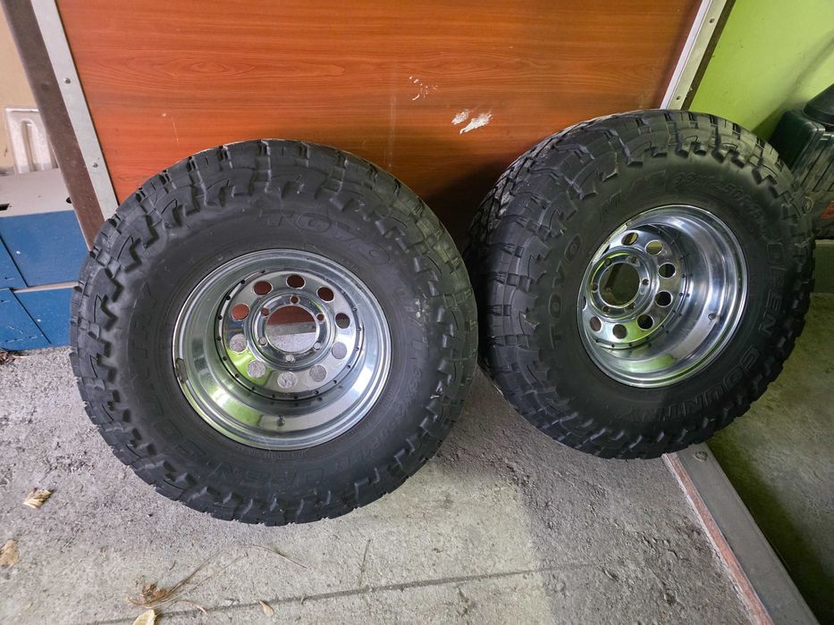 Колеса в сборе на джип, 33 резина, диски r15 с вылетом -44