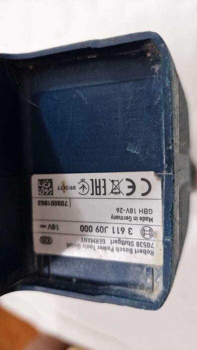Vand rotopercutor BOSCH GBH 18V-26 (corp)
