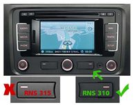 SD CARD RNS 310 315 Amundsen Volkswagen Passat Golf Polo Romania 2020