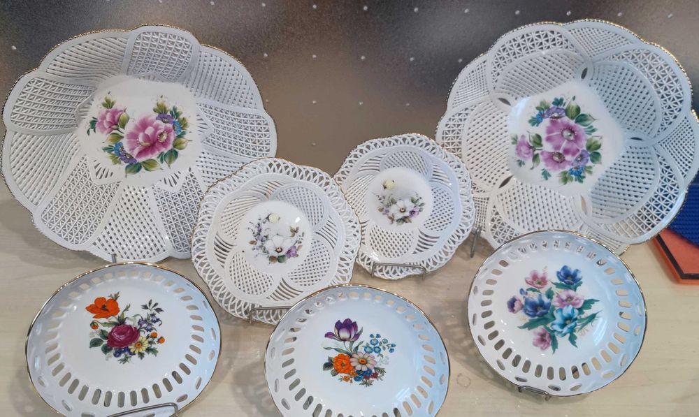 Cosulete impletite manual din portelan