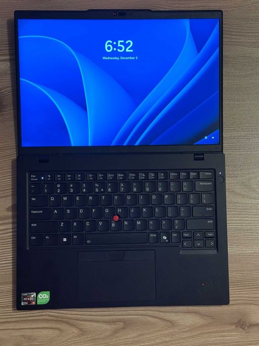 Laptop nou Lenovo ThinkPad L14, AMD Ryzen 5 Pro 7535U, 16GB RAM, 238GB