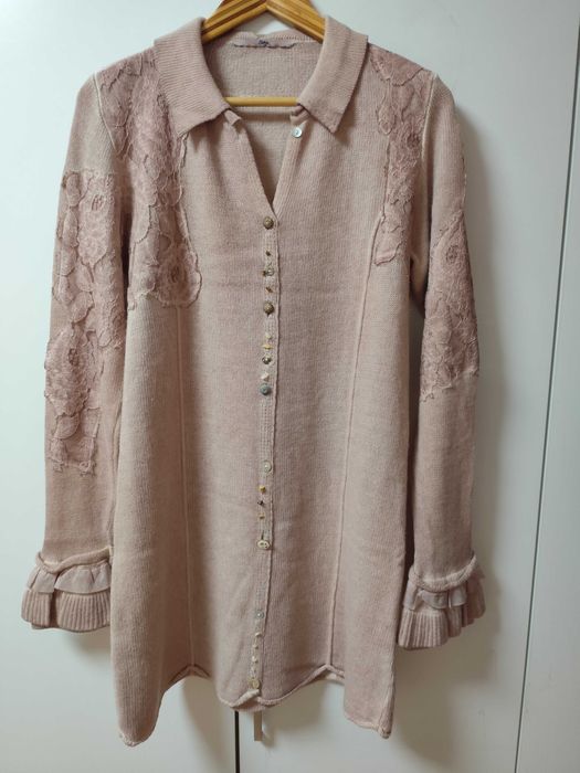 Уникална Арт туника, тип дълга жилетка