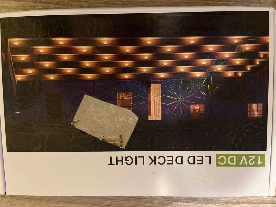 LED Вградено Осветление за Стълби/Тераса - 12V DC, RGB и Топло Бяло