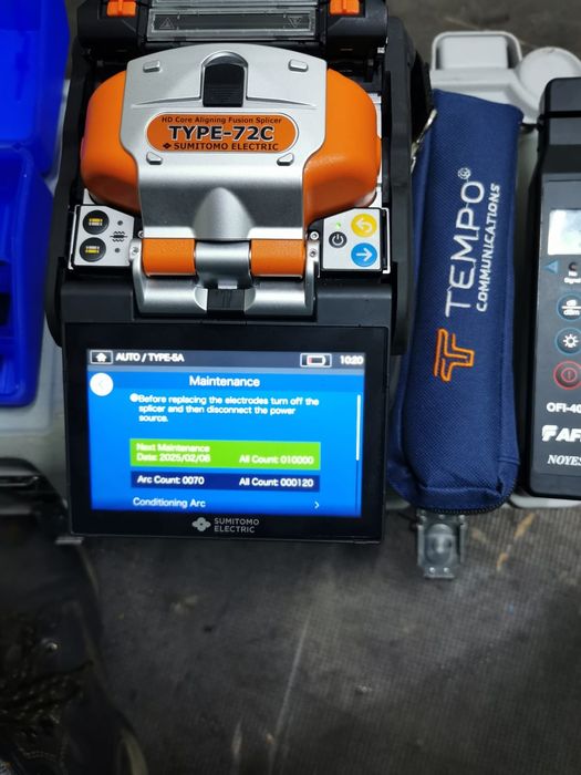 Sumitomo aparat sudura fibra optica