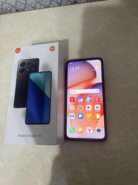 Redmi not 13 256gb sotiladi holati ideal hech qanday aybii yo’’q…………..