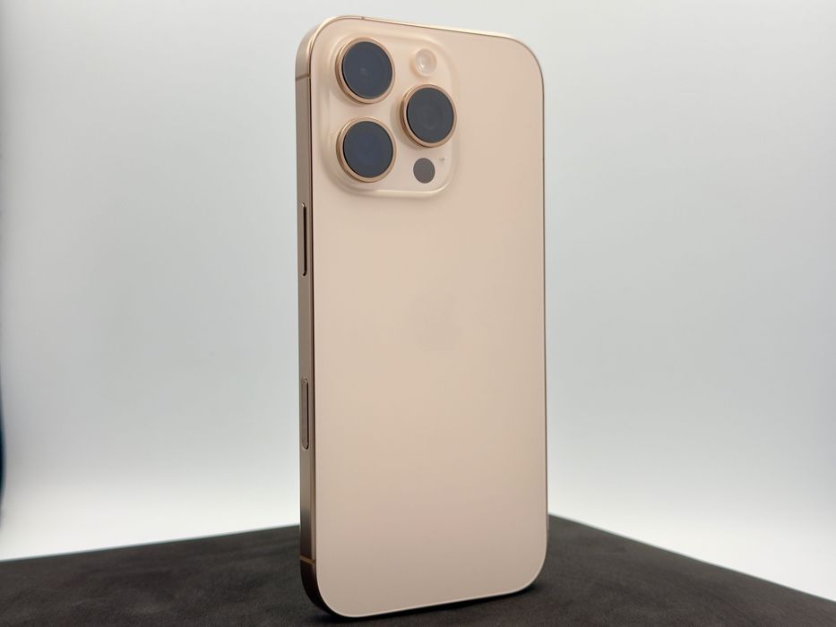 iPhone 16 Pro 128GB,, Desert Titanium Garantie 2 ani CH-iOS NOU T420