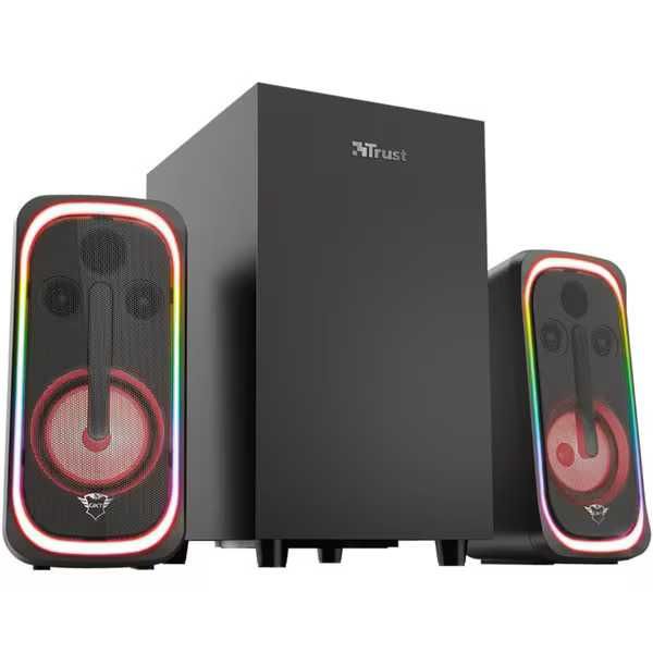 Boxe 2.1 40W Bluetooth RGB Trust subwoofer Telecomanda USB HDMI Nou