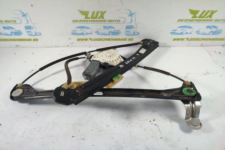Macara geam electric cu motoras stanga fata 5g4837461h Volkswagen VW Golf 7  [din 2012 pana  2017]