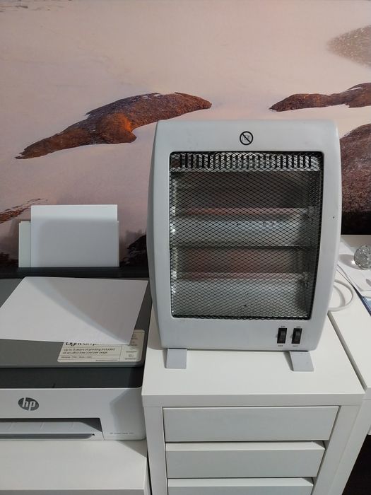 Vind radiator electric halogen 2 trepte puter