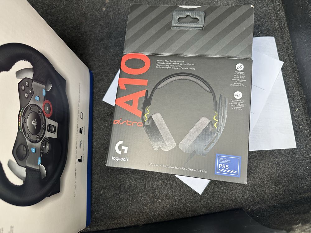 Logitech Astro A10 WIRED - ЧИСТО НОВИ